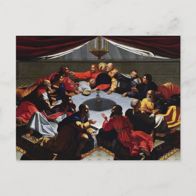 Den sista leverantören vykort (Framsida)