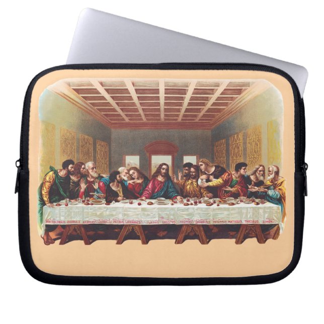 Den sista måltiden laptop fodral (Framsidan)