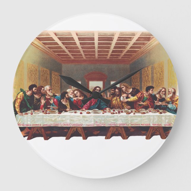 Den sista måltiden stor klocka (Framsida)