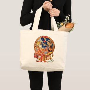 Den sista Paket-totebagen Jumbo Tygkasse
