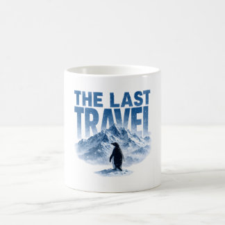 Den Sista Resäventyren Pingvin Snöig Berg Kaffemugg
