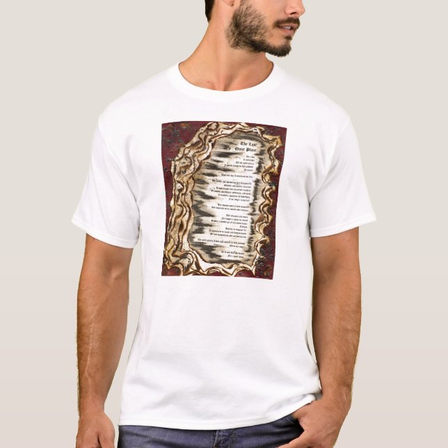 Den sista tysta Ställe Tee (Framsida)