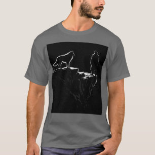 Den Sista Uppstigningen – Ensam Varg Mentalitet Mi T Shirt