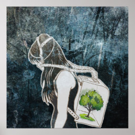 Den sista utandningen på jorden (SPARA SKOGEN) Poster