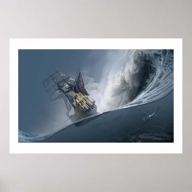 Den sista vågen poster (Framsidan)