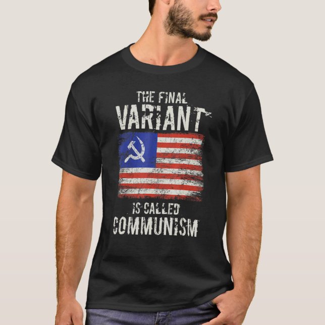 Den sista varianten kallas kommunism 5 t shirt (Framsida)