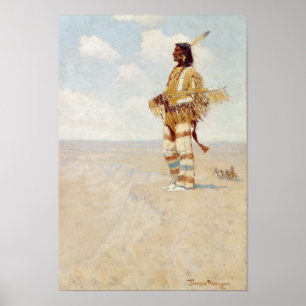 Den siste av hans Tävling, den avvänjande amerikan Poster