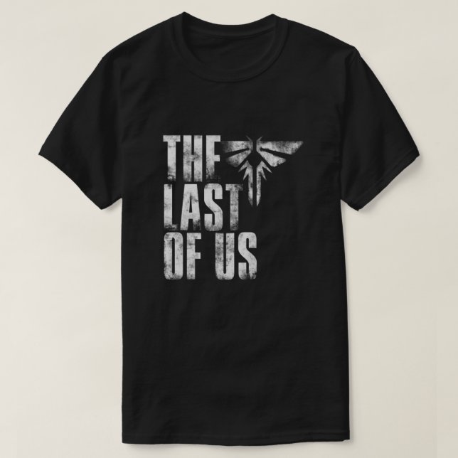 Den siste av oss i Distress T Shirt (Design framsida)