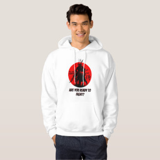 Den siste samurajkrigaren – Modig japansk samuraj Hoodie