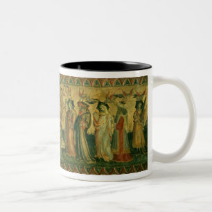Den sju humanioran, c.1435 Två-Tonad mugg