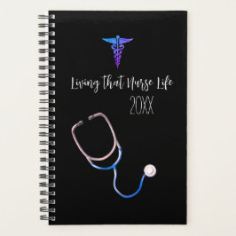Den sjuksköterskan Life rn Hand Lettered Black