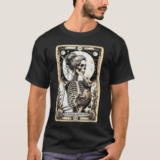 Den skäggiga drakmamman Skeletonarot Kort Konst Sk T Shirt