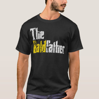 Den skallige fadern Rolig födelsedag för skalliga T Shirt