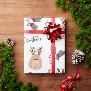 Den skandinaviska Roligten Reindeer - jul Presentpapper