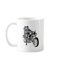 Den skelett- motorcykeln kopplar ihop