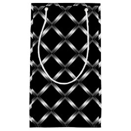 Den skina svart små gåvan hänger lös