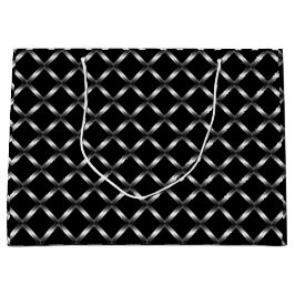 Den skina svart stora gåvan hänger lös