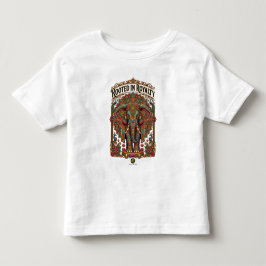 Den Sköna Jätten: Konstnärlig Elefantdesign T Shirt