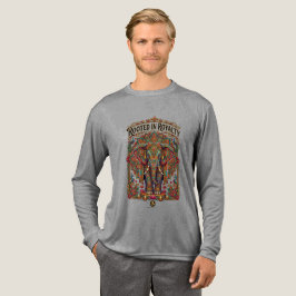 Den sköna jätten: Konstnärlig elefantdesign T Shirt