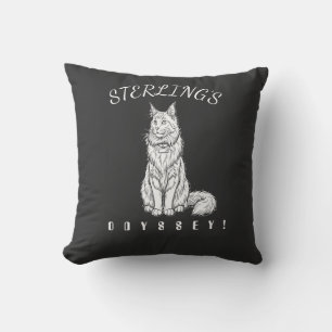 Den "Sköna Jätten" Maine Coon av Cat Fanciers Kudde