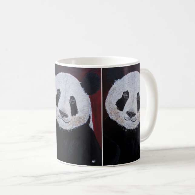 Den skönaste jätten Målning av Alfred Fox Kaffemugg (Framsida höger)