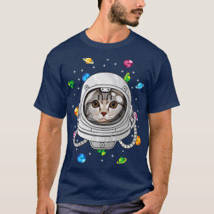 Den skotska feta astronaut - djupet i rymden Cosmi T Shirt