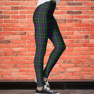 Den skotska Klan Abercrombie Tartan Play Mönster Leggings