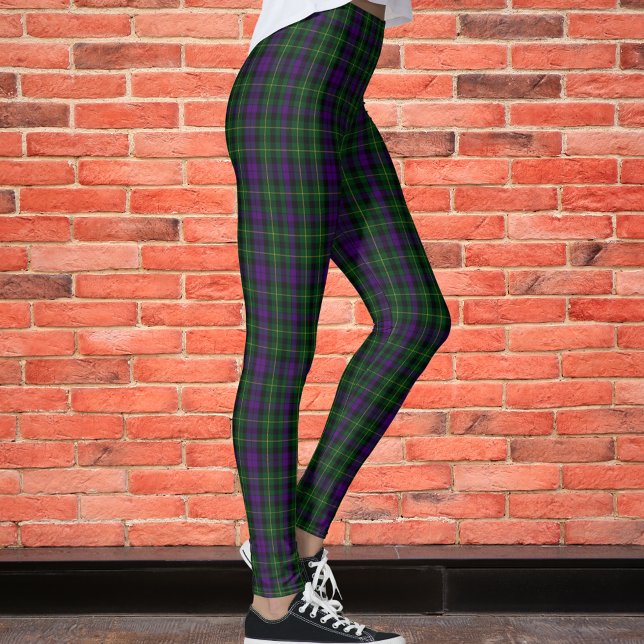Den skotska Klan Abercrombie Tartan Play Mönster Leggings (Skapare uppladdad)