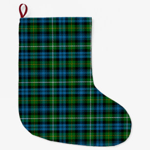 Den skotska Klan Campbell of Argyll Tartan Play Stor Julstrumpa