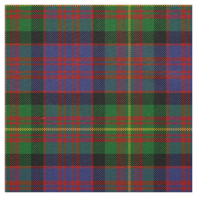 Den skotska Klan Carnegie Tartan Plaid Tyg (Prov)