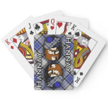 Den skotska Klan Hannay Tartan Play