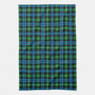 Den skotska Klan Lamont Tartan Play Kökshandduk