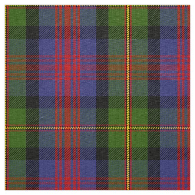 Den skotska Klan MacLennan Tartan Play Tyg (Prov)