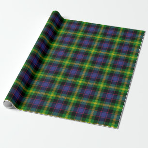 Den skotska Klan Watson Tartan Play Presentpapper