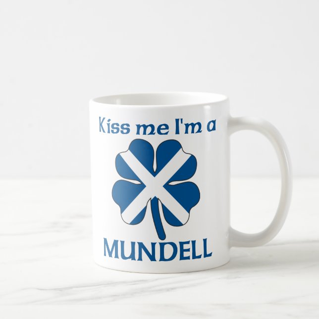 Den skotska personligen kysser mig I-förmiddagen Kaffemugg (Höger)