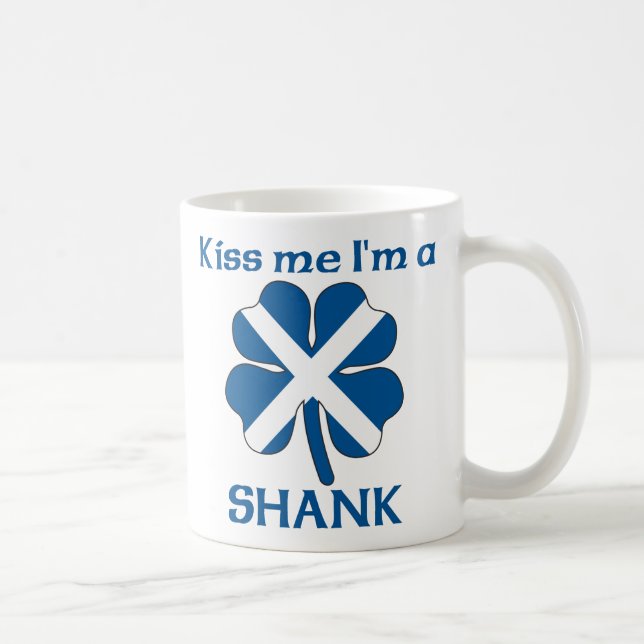 Den skotska personligen kysser mig kaffemugg (Höger)
