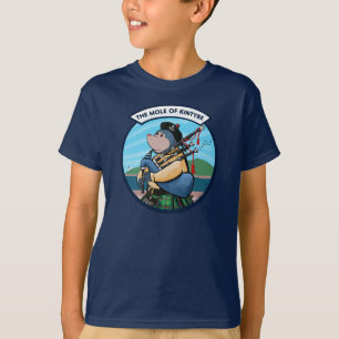 Den skotska säckpipe- leka molen av Kintyre leda  T Shirt