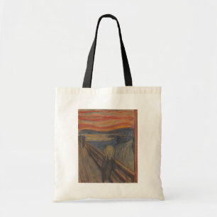 Den skräckens skräck från Edvard Munch 1893 Tygkasse