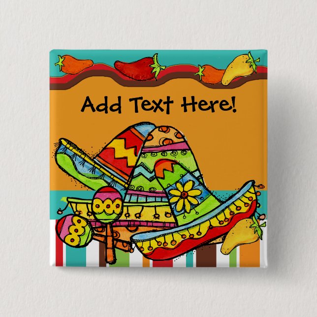 Den skräddarsy fiestaen knäppas knapp (Framsida)