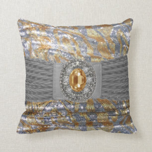 Den skraj FauxSequinrhinestonen Mojo kudder Kudde