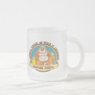 Den skratta Buddhaen Frostad Glasmugg