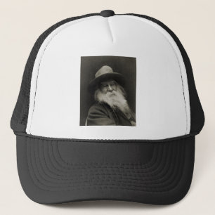 Den skratta filosofpoeten Walt Whitman Truckerkeps