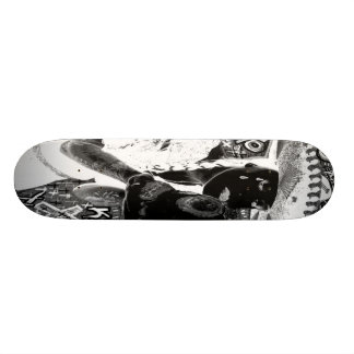den skriande mexicanaen kysser skallen mini skateboard bräda 18,7 cm