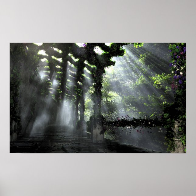 Den skuggade Väg Poster (Framsidan)