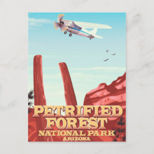 Den skyddade nationalparken Arizona. Vykort