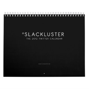 Den Slackluster Twitterkalendern 2012 Kalender