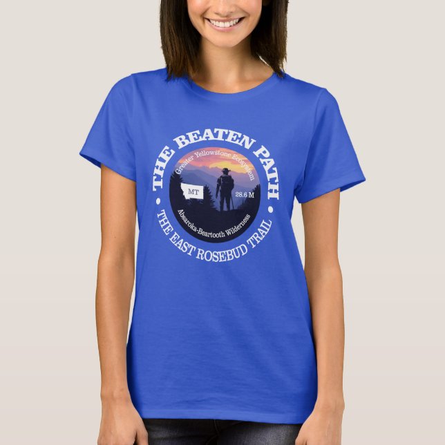 Den slagna Väg (rd2) T Shirt (Framsida)