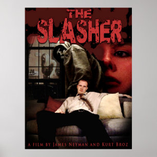 Den Slasher filmaffischen Poster