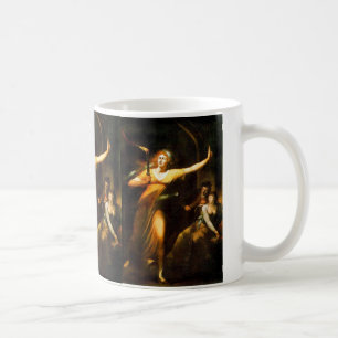 Den Sleepwalking damen Macbeth av Füssli Johann Kaffemugg