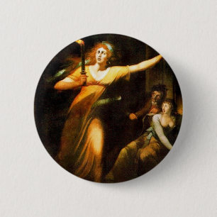 Den Sleepwalking damen Macbeth av Füssli Johann Knapp